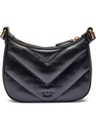 Pinko De piele geantă pe umăr Half Moon Baby