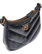 Pinko De piele geantă pe umăr Half Moon Baby