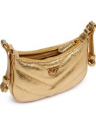 Pinko De piele geantă pe umăr Half Moon Baby