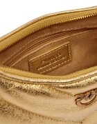 Pinko De piele geantă pe umăr Half Moon Baby