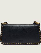 Pinko De piele geantă pe umăr Half Moon Horizontal Mini