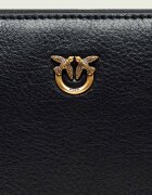 Pinko De piele geantă pe umăr Half Moon Horizontal Mini