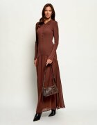 Pinko De piele geantă pe umăr Half Moon Horizontal Mini