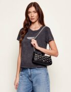 Pinko De piele geantă pe umăr HALF MOON MINI