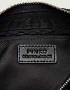 Pinko De piele geantă pe umăr HALF MOON MINI