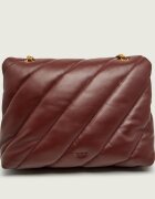 Pinko De piele geantă pe umăr LOVE BIG PUFF CL