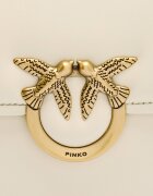 Pinko De piele geantă pe umăr Love Box