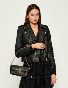 Pinko De piele geantă pe umăr Love Box