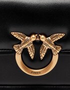 Pinko De piele geantă pe umăr Love Box