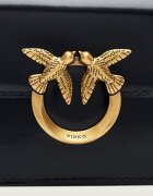 Pinko De piele geantă pe umăr Love Box Horizontal