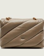 Pinko De piele geantă pe umăr Love Classic Puff