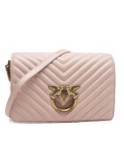 Pinko De piele geantă pe umăr Love Click Classic