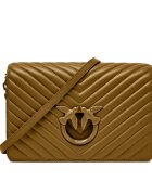 Pinko De piele geantă pe umăr Love Click Classic