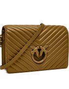 Pinko De piele geantă pe umăr Love Click Classic