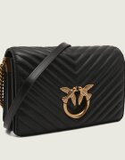 Pinko De piele geantă pe umăr Love Click Classic