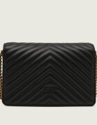 Pinko De piele geantă pe umăr Love Click Classic