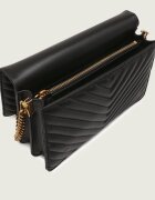 Pinko De piele geantă pe umăr Love Click Classic