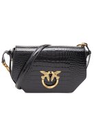 Pinko De piele geantă pe umăr Love Click Exagon Classic
