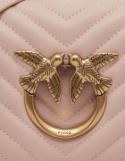 Pinko De piele geantă pe umăr Love Click Mini