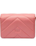 Pinko De piele geantă pe umăr Love Click Mini