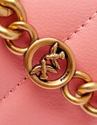 Pinko De piele geantă pe umăr Love Click Mini