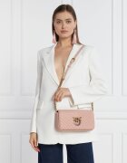 Pinko De piele geantă pe umăr Love Click Mini