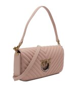Pinko De piele geantă pe umăr Love Click Mini
