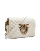 Pinko De piele geantă pe umăr Love Click Mini
