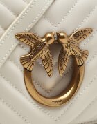Pinko De piele geantă pe umăr Love Click Mini