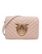 Pinko De piele geantă pe umăr Love Click Mini
