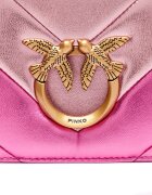 Pinko De piele geantă pe umăr Love Click Mini Big Chevron