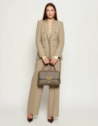 Pinko De piele geantă pe umăr Love Lady Puff