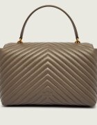 Pinko De piele geantă pe umăr Love Lady Puff