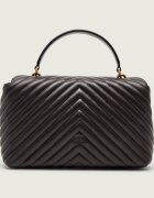 Pinko De piele geantă pe umăr Love Lady Puff Classic