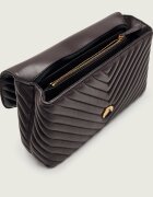 Pinko De piele geantă pe umăr Love Lady Puff Classic