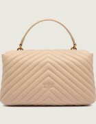 Pinko De piele geantă pe umăr Love Lady Puff Classic