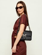 Pinko De piele geantă pe umăr LOVE ONE