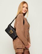 Pinko De piele geantă pe umăr Love One Classic