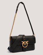 Pinko De piele geantă pe umăr Love One Classic