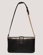 Pinko De piele geantă pe umăr Love One Classic