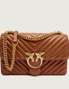Pinko De piele geantă pe umăr Love One Classic