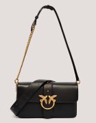 Pinko De piele geantă pe umăr Love One Classic
