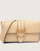 Pinko De piele geantă pe umăr Love One Classic