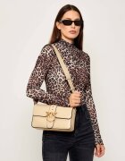 Pinko De piele geantă pe umăr Love One Classic