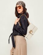Pinko De piele geantă pe umăr LOVE ONE CLASSIC