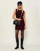 Pinko De piele geantă pe umăr Love One Classic Tripla Catena