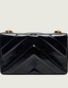 Pinko De piele geantă pe umăr Love One Classic Tripla Catena
