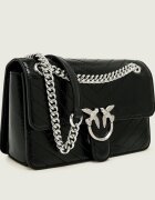 Pinko De piele geantă pe umăr Love One Light Mini