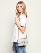 Pinko De piele geantă pe umăr Love One Mini
