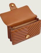 Pinko De piele geantă pe umăr Love One Mini